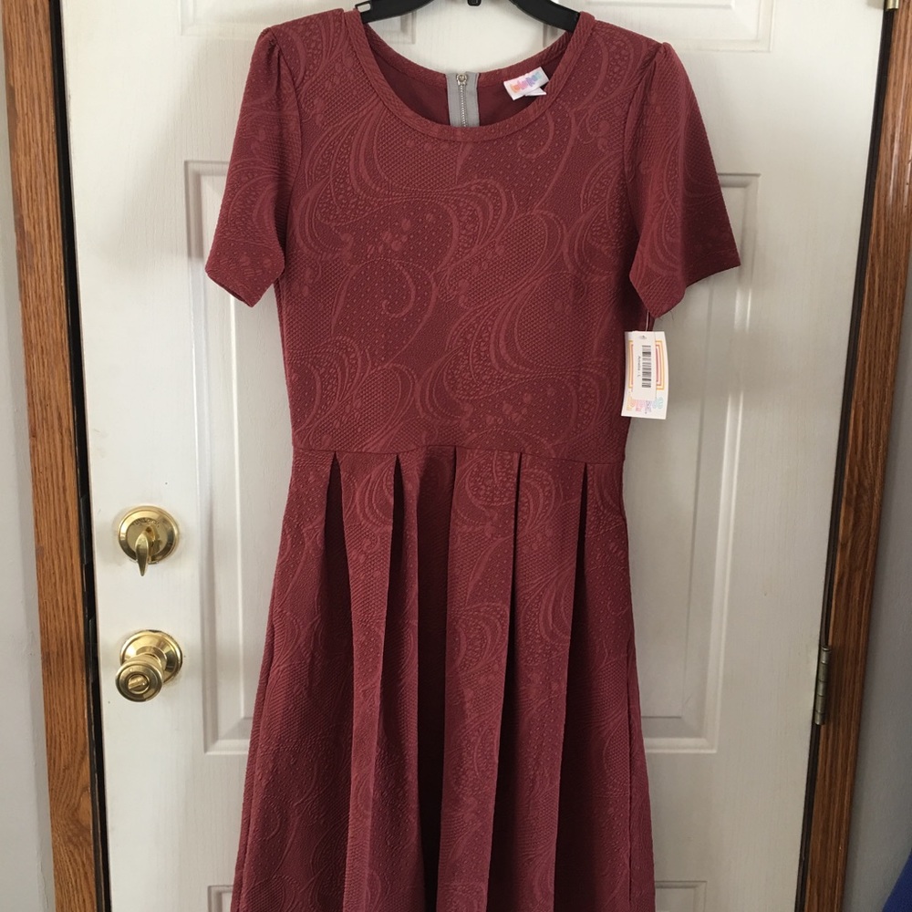 LuLaRoe sz L Amelia dress NWT